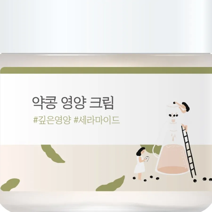 Gezichtsverzorging|Antirimpelcrème^Round Lab Voedende crème