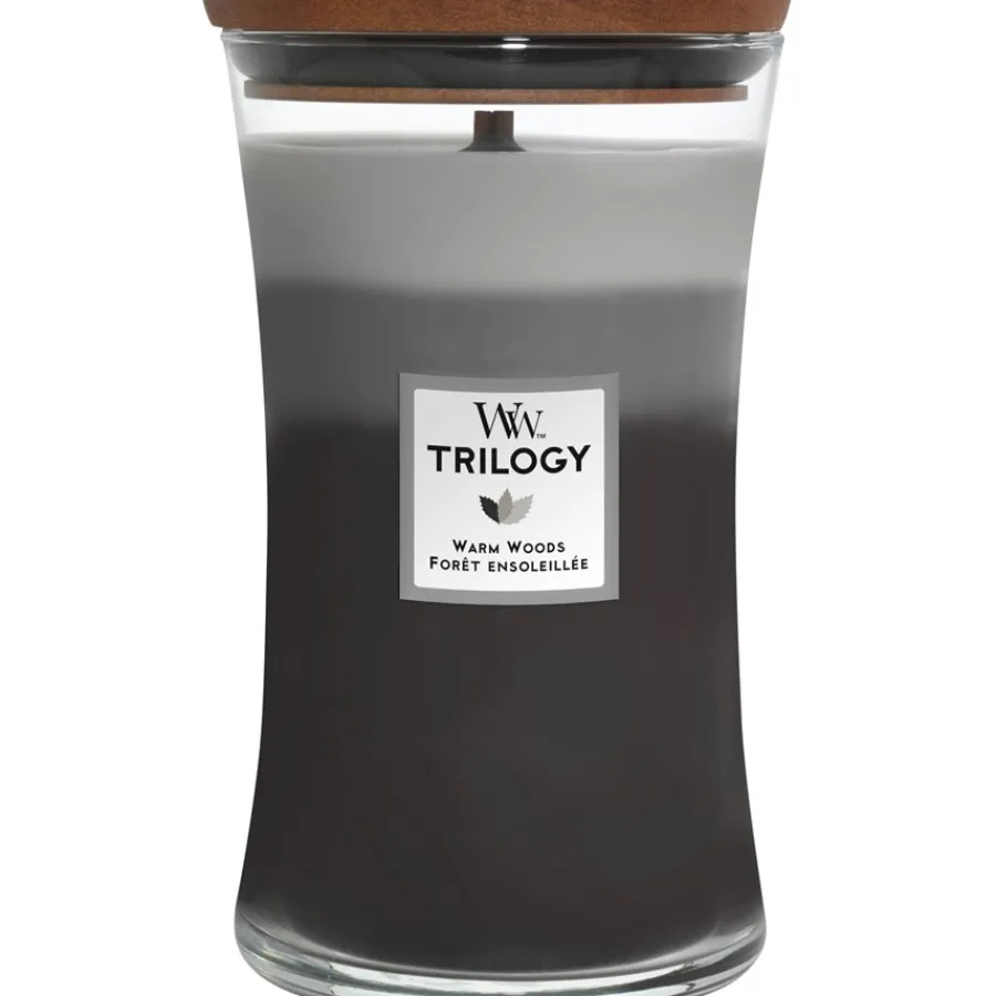 Geurkaarsen^WoodWick Warm bos