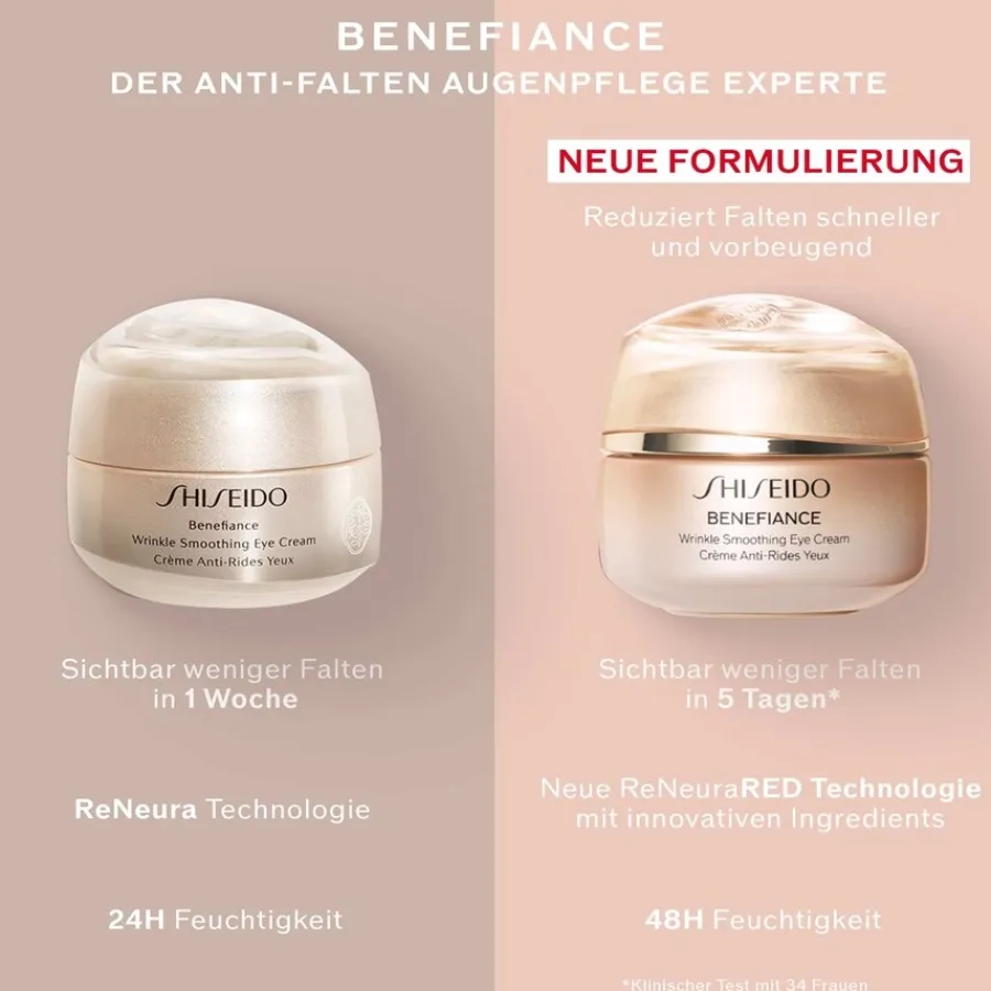 Wimperserum|Oogserum^Shiseido Wrinkle Smoothing Eye Cream