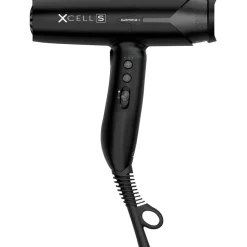 Föhns^GAMMA+ Xcell S Black - Ultralicht met digitale motor en ionentechnologie