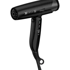 Föhns^GAMMA+ Xcell S Black - Ultralicht met digitale motor en ionentechnologie