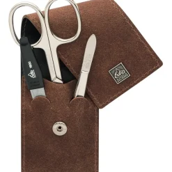 Accessoires Pedicure|Lichaamsverzorgingssets^ERBE Zaketui, 3-delig Cognac