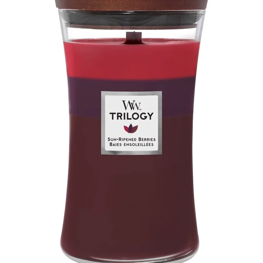 Luchtverfrissers|Geurstenen^WoodWick Zongerijpte bessen